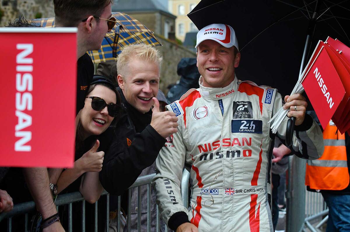 Chris Hoy at Le Mans