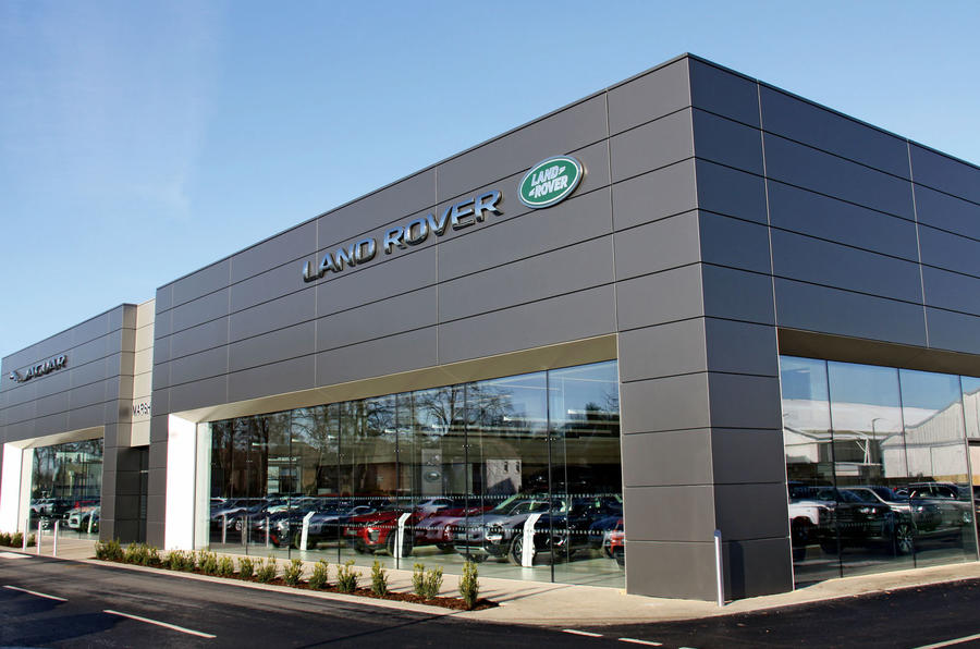 Jaguar Land Rover Arch showroom