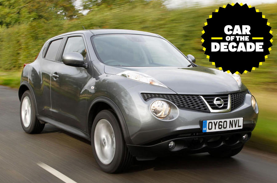 Nissan Juke - car of the decade - front