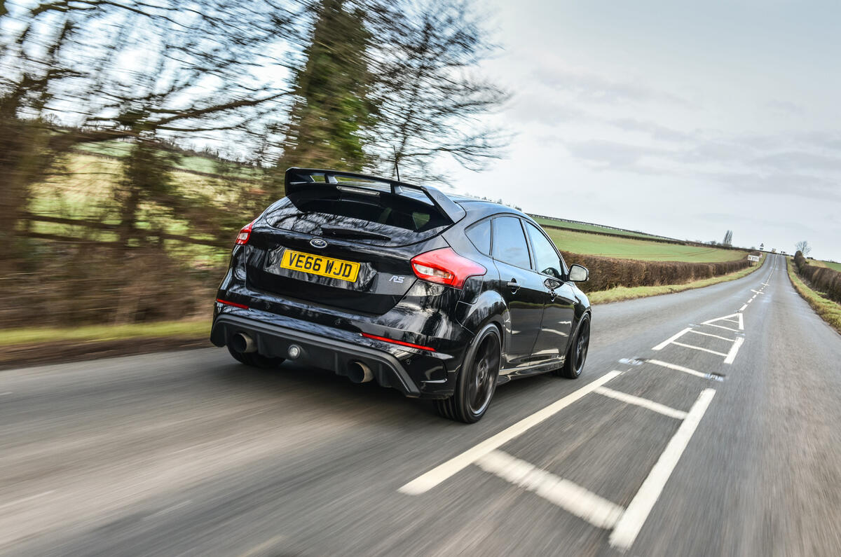 Litchfield Ford Focus RS 2018 first drive Autocar