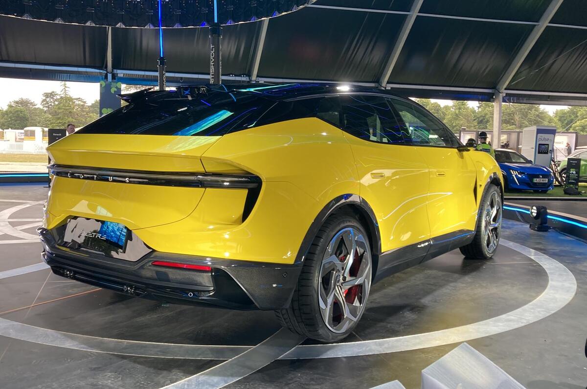 New 2023 Lotus Eletre 592bhp electric SUV stars at Goodwood Autocar