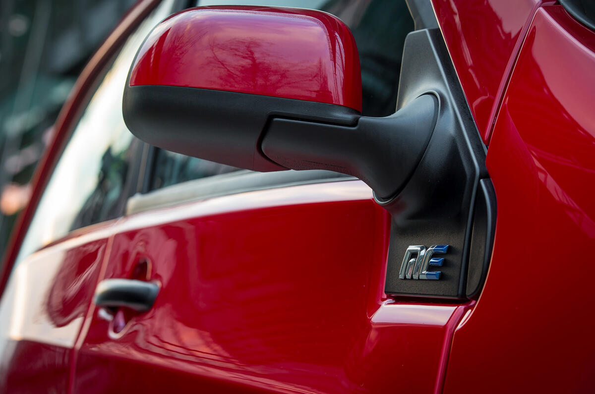 Mahindra electric badge