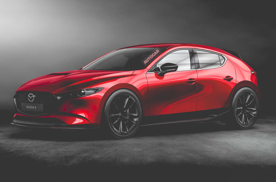 Mazda3 MPS rendering