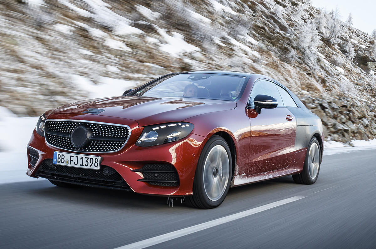 2017 Mercedes E-Class Coupe: we take a ride