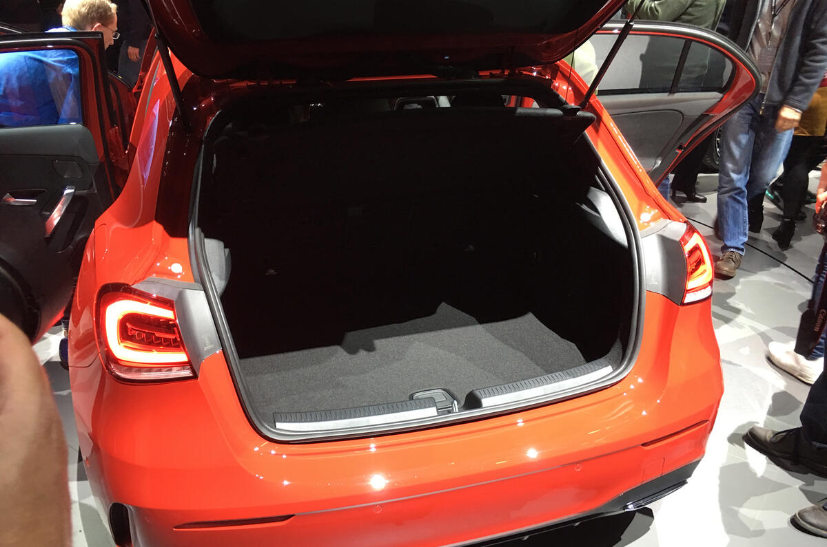 Mercedes a class boot 0