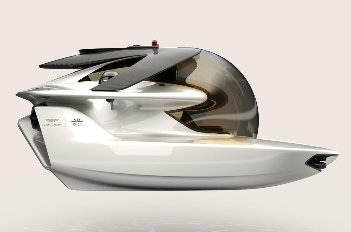 Aston Martin Project Neptune launched as luxury submersible vehicle