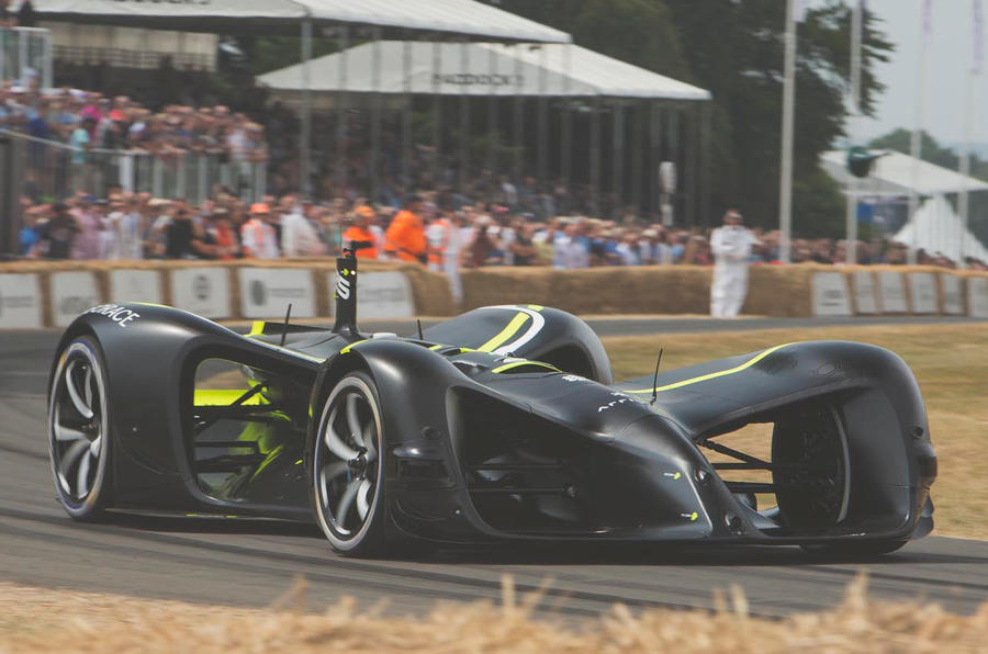 Roborace race car at Goodwood