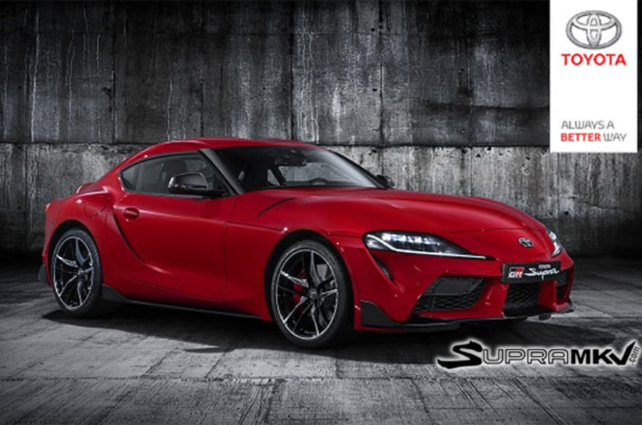 2019 Toyota Supra leaked - front image