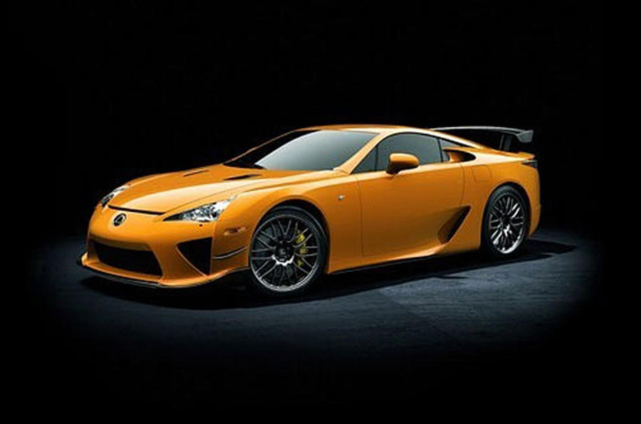 Hardcore Lexus LFA costs £400k