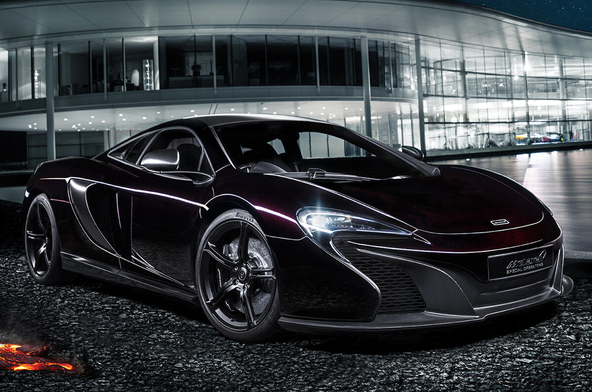 Bespoke options for new McLaren 650S showcased