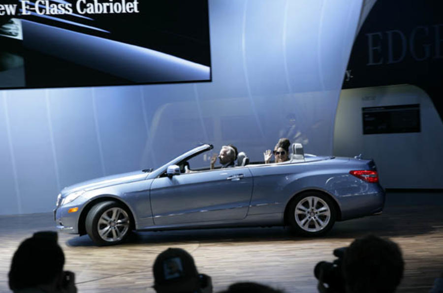 Detroit motor show: E-class cabrio