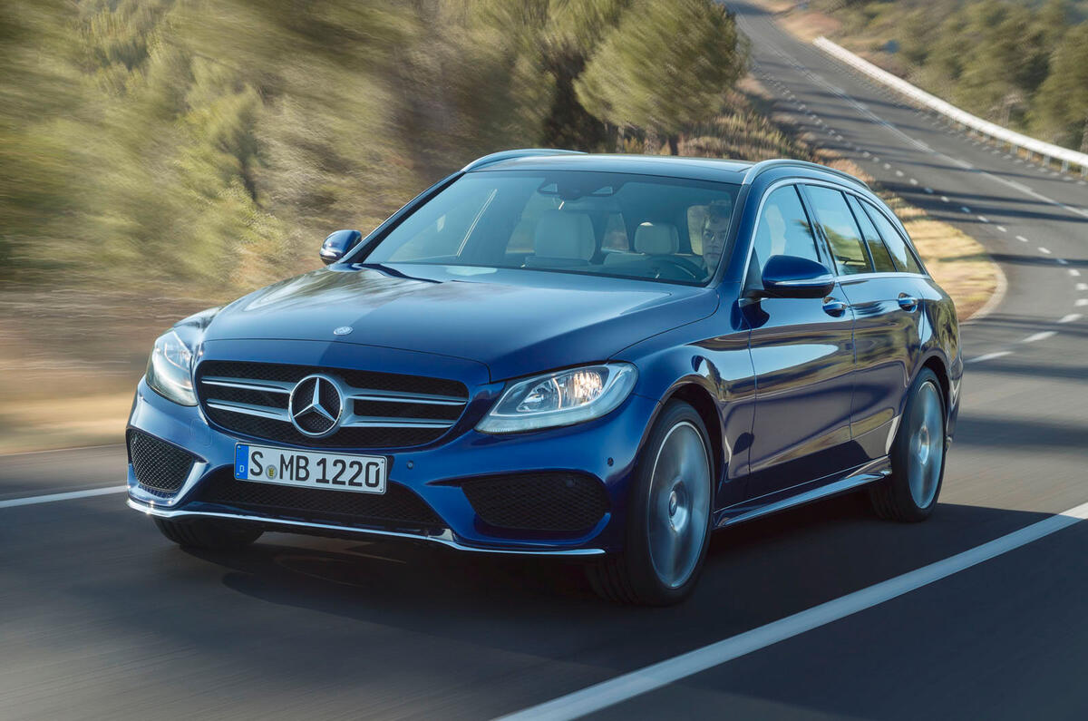 New Mercedes C-class estate revealed