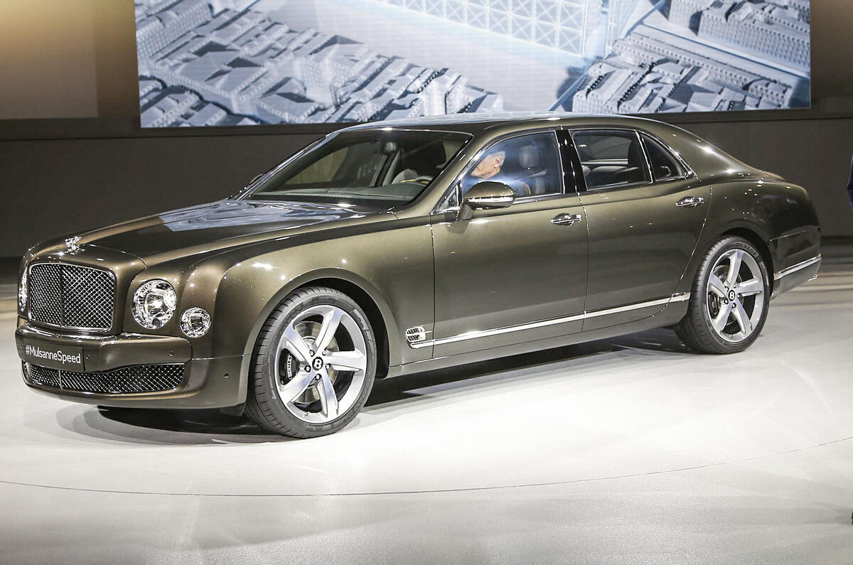 Bentley Mulsanne Speed unveiled