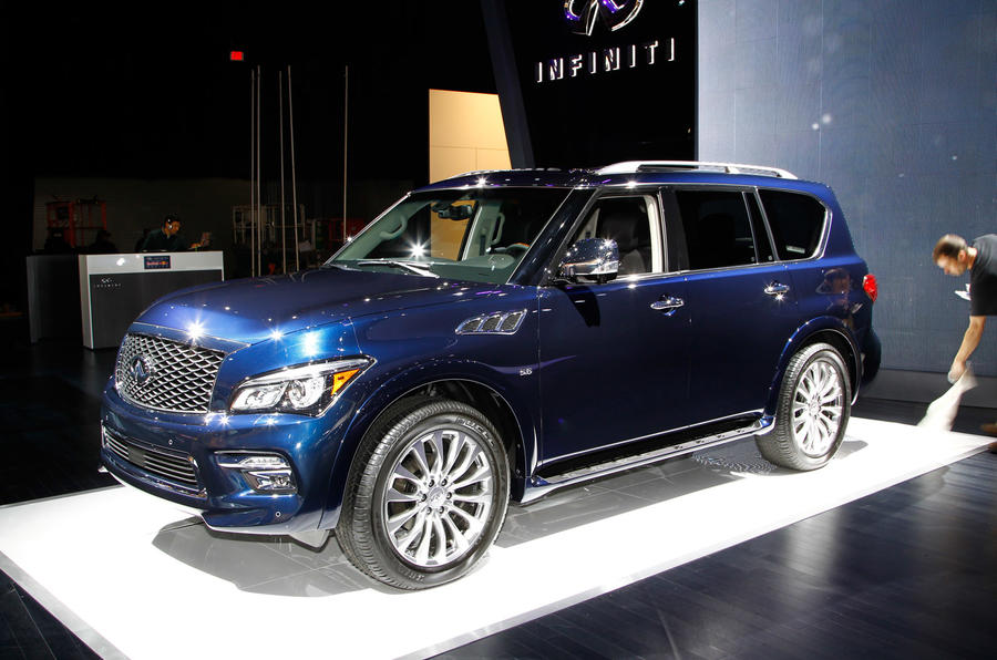 Infiniti QX80 revealed at New York show