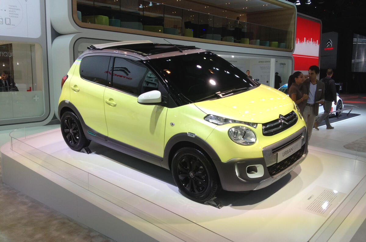 Citroen shows off C1 Urban Ride concept