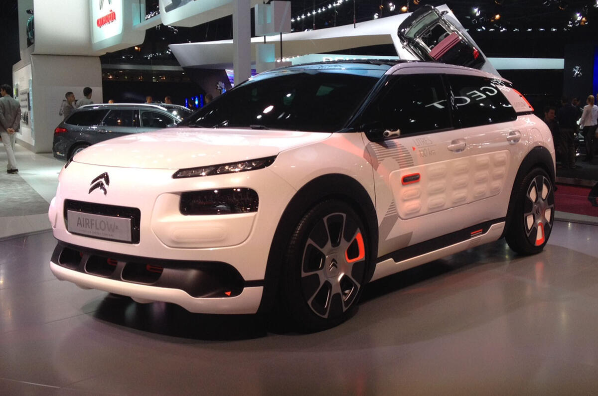 Citroën shows off 141mpg C4 Cactus concept