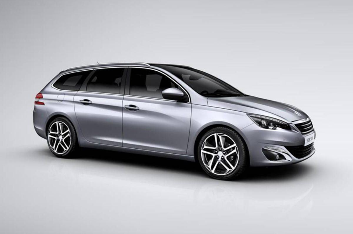 Peugeot 308 SW offers class-leading boot space