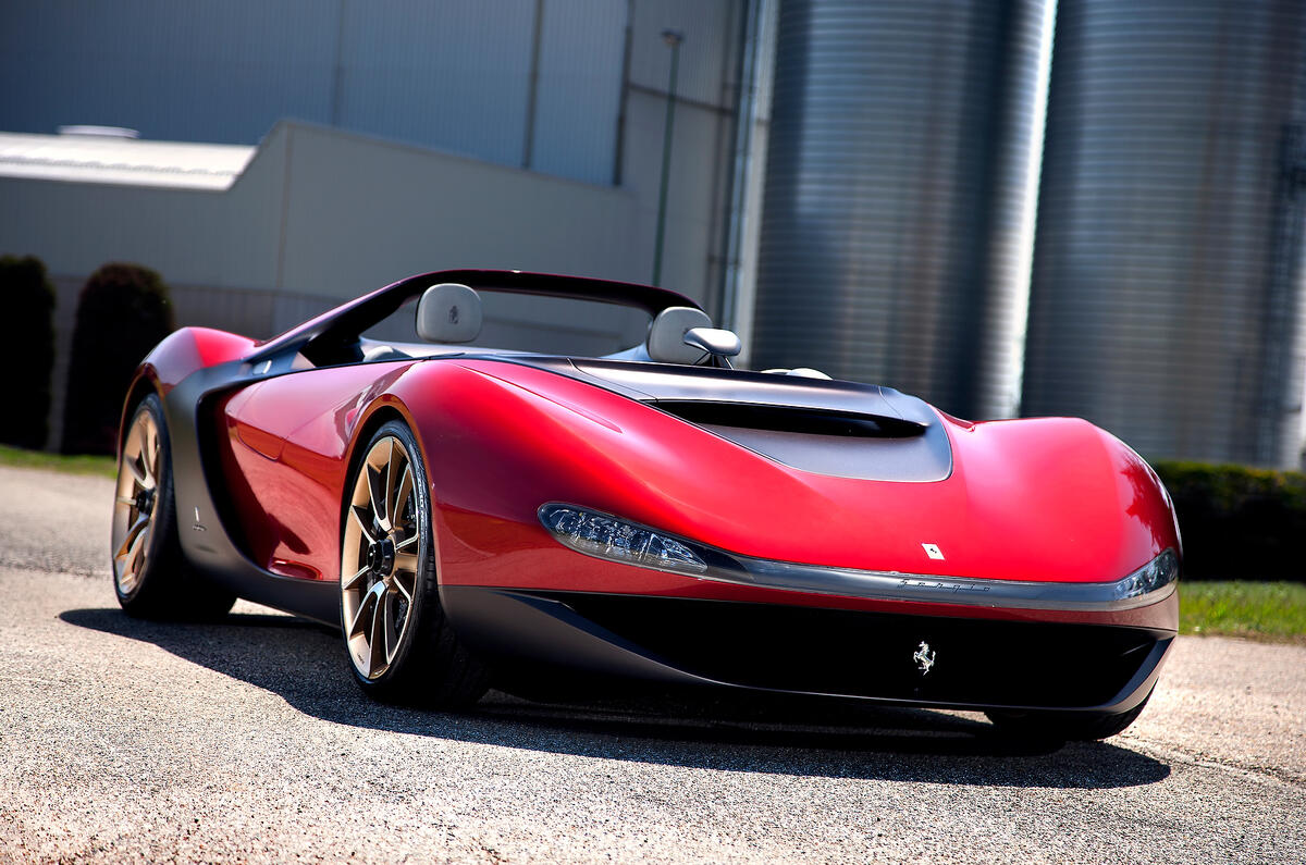 Pininfarina creates a Ferrari-based tribute to its late boss