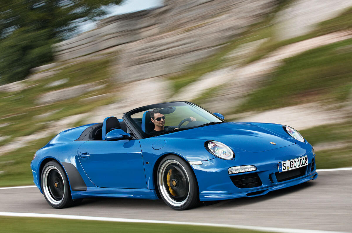 Paris motor show: Porsche 911 Speedster