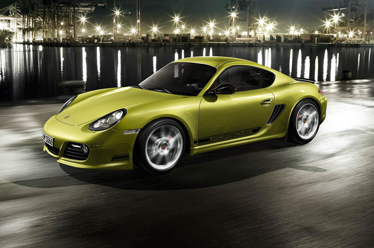 LA motor show: Porsche Cayman R