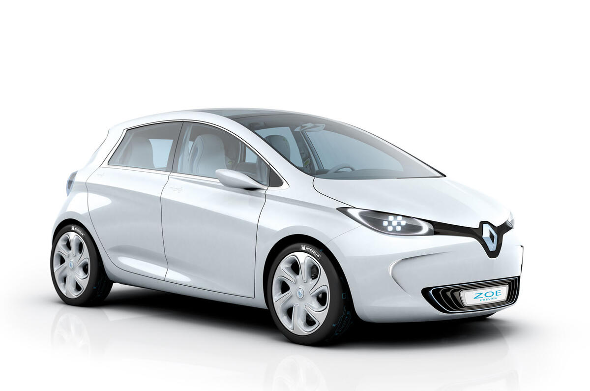 Paris motor show: Renault Zoe