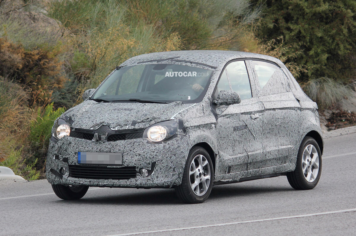 New Renault Twingo spotted