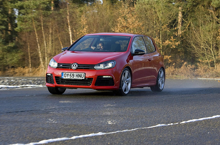 VW Golf R - DSG v manual video