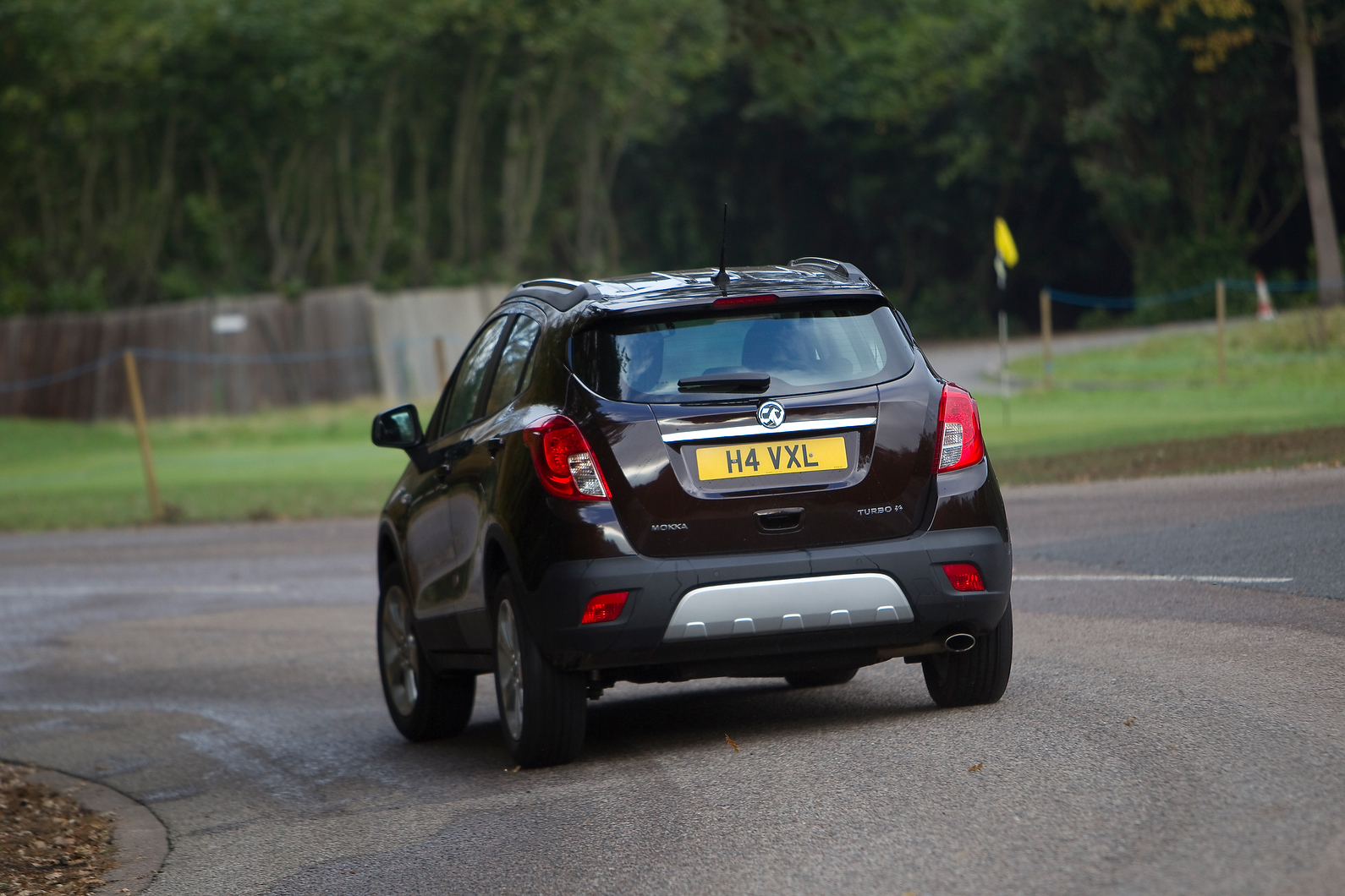 The Vauxhall Mokka has a keen steer and feels secure