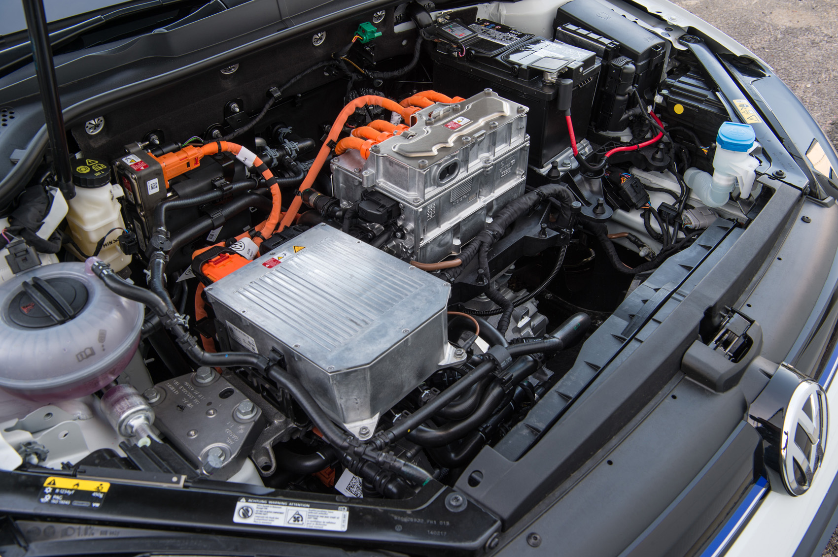 Volkswagen e-Golf electric engine bay